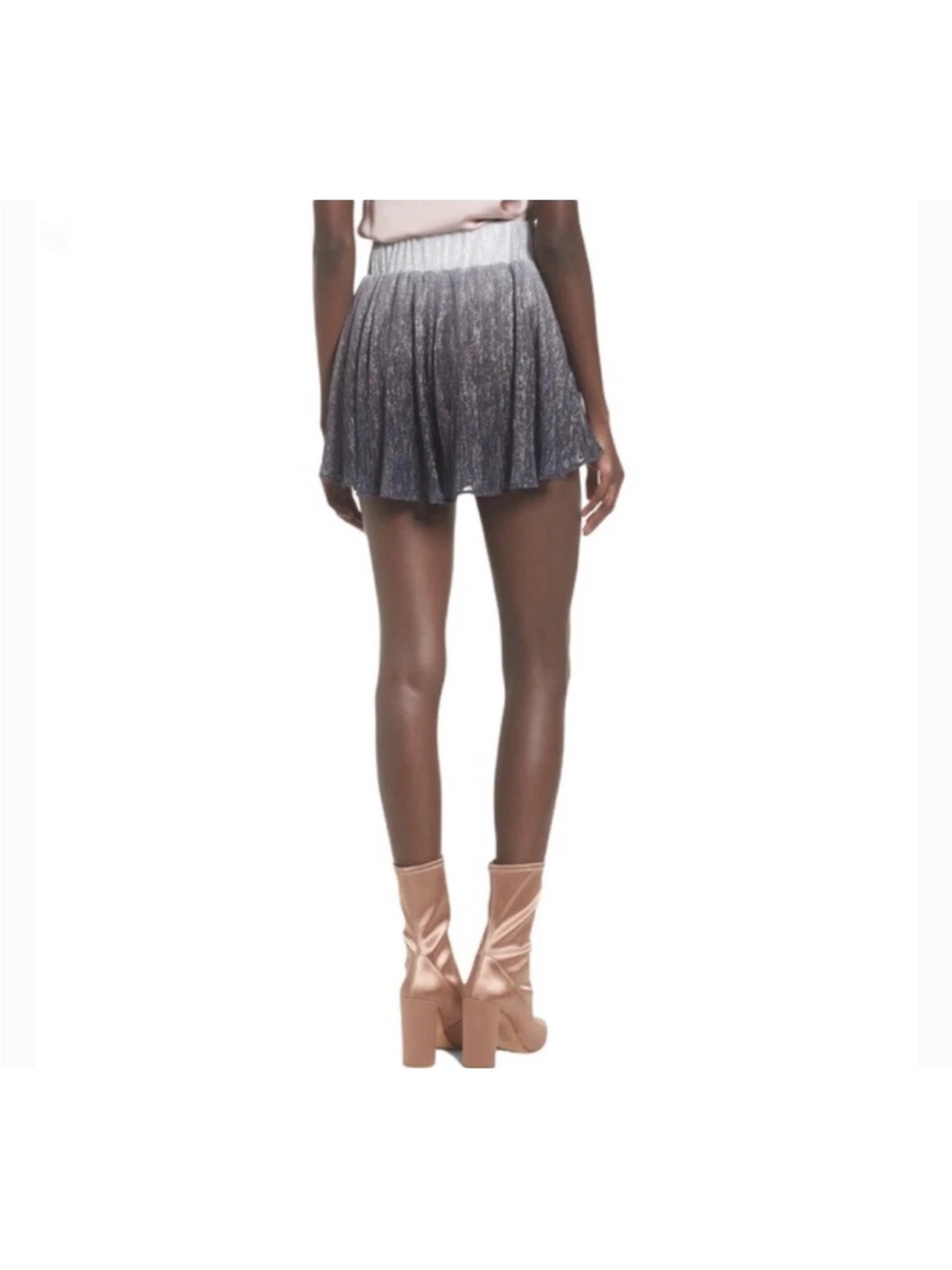 Show Me Your Mumu Carlos Swing Metallic Shorts - Picture 3 of 8